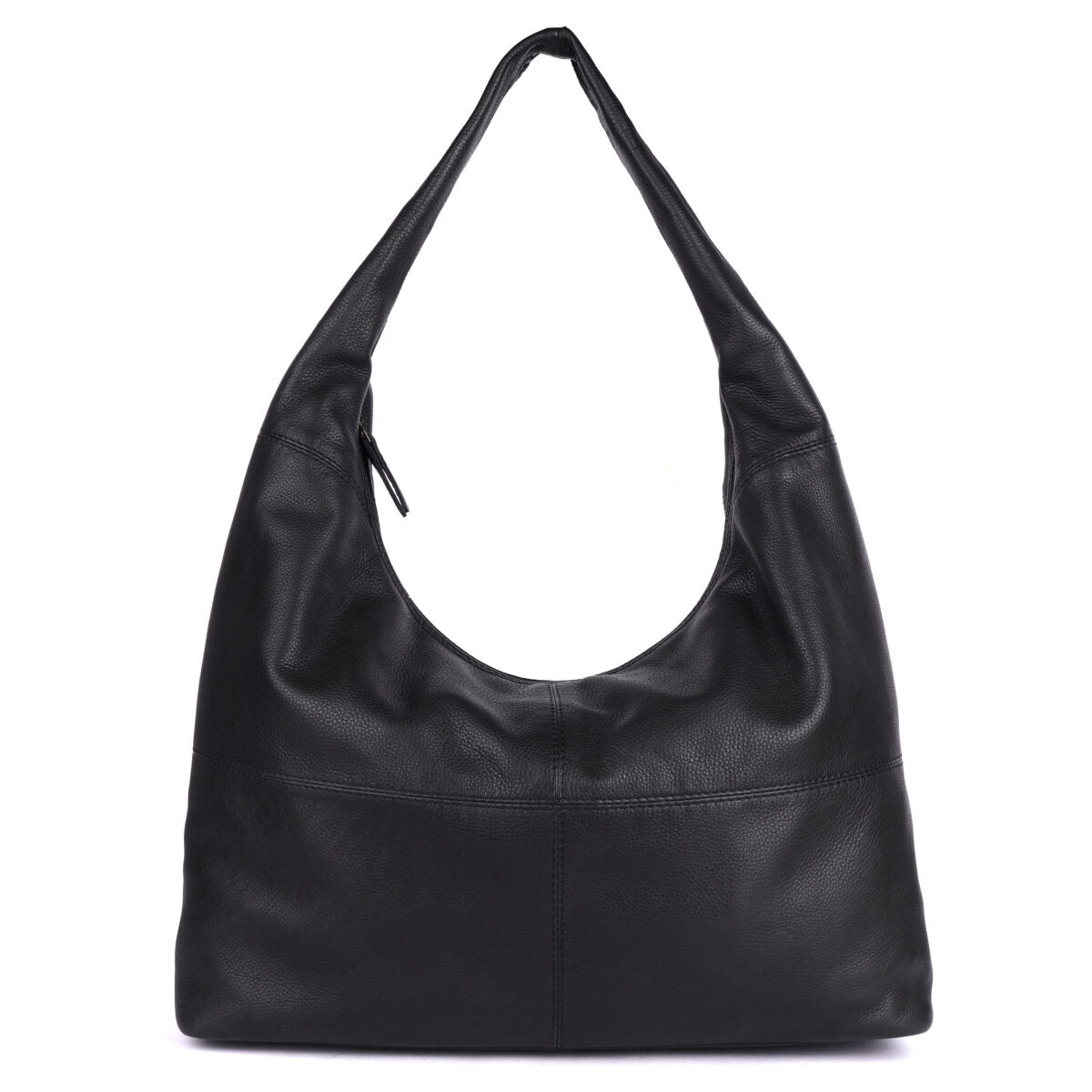 Hazelbrook Leather Shoulder Bag Black - XLarge