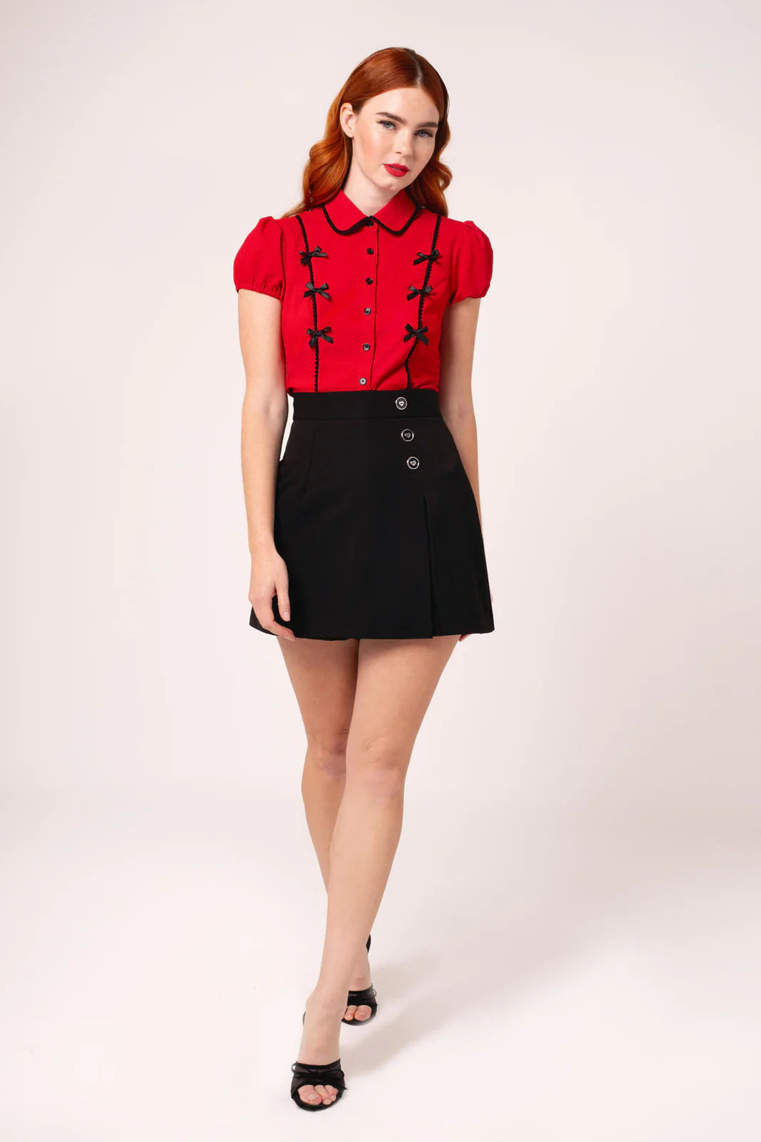 Casey Blouse Red
