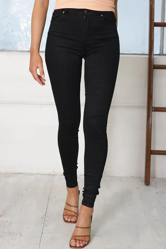 Gelato Legs Black Onyx High Rise Jeans