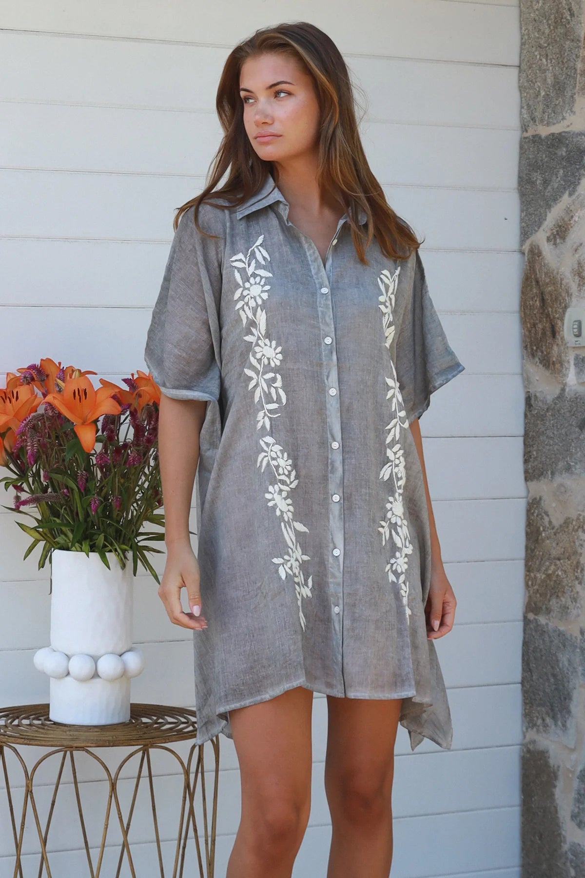 Wanderlust Cotton Ombrey Kaftan