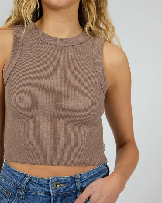 Pia Tank Brown