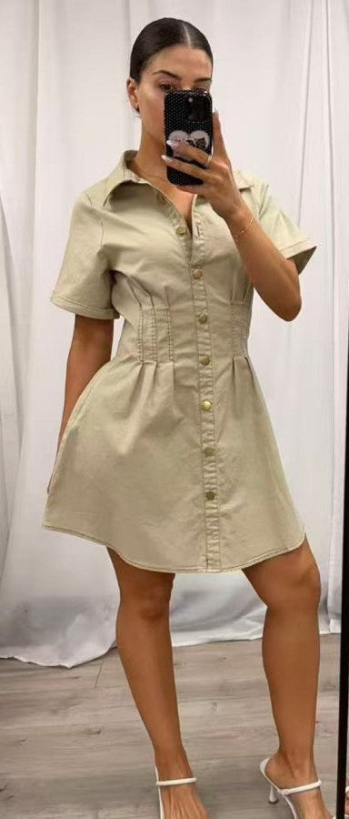 Catalina Beige Dress