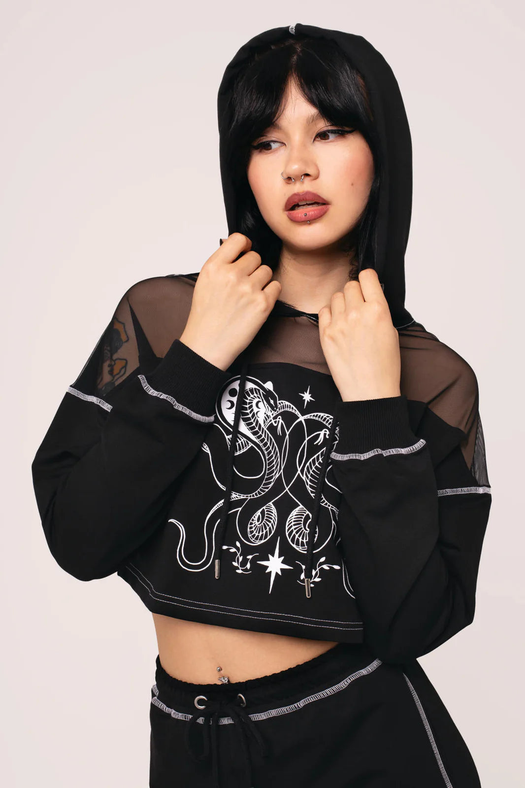 Venom Hoodie Black