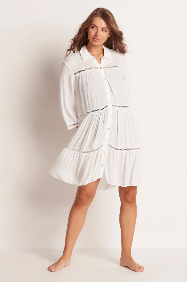 Monte & Lou Trapeze Mini Dress